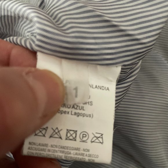 Band of Outsiders blue fox fur bomber. - Picture 3 of 8